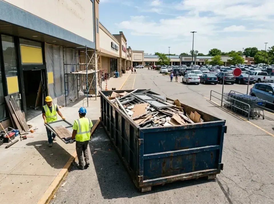 retail-store-renovation-debris-003 — frequently asked questions, Roll-off Dumpster Rentals in Charleston, IL